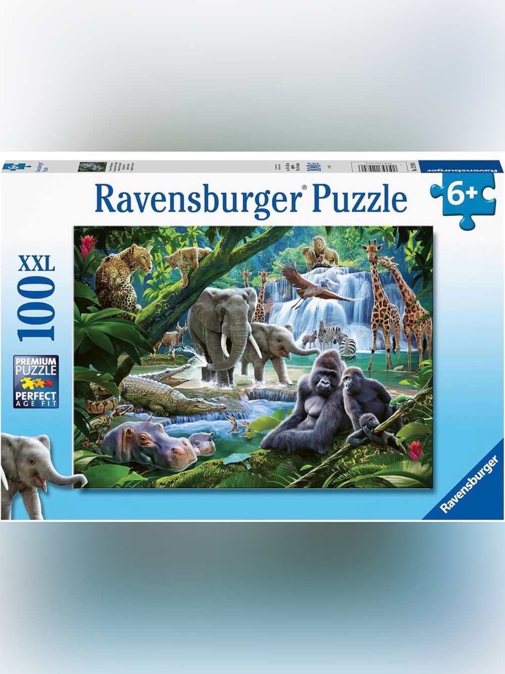 Ravensburger Jungle Waterfall 100 Piece Puzzle